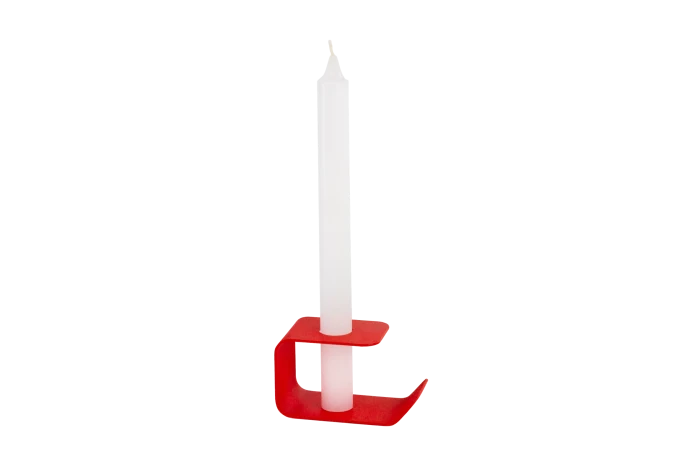 nooma_FlecCandleHolder-Low-PoppyRed-2.webp
