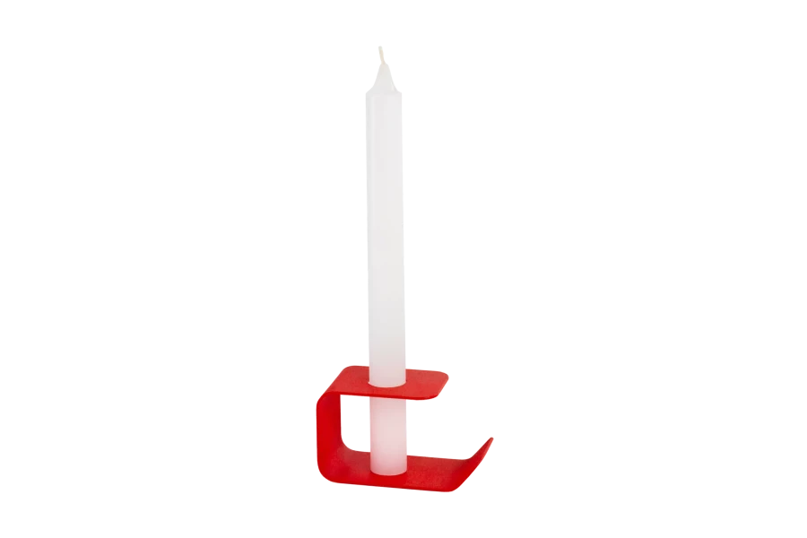nooma_FlecCandleHolder-Low-PoppyRed-2.webp