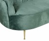 Glamour Sofa 4 zieleń