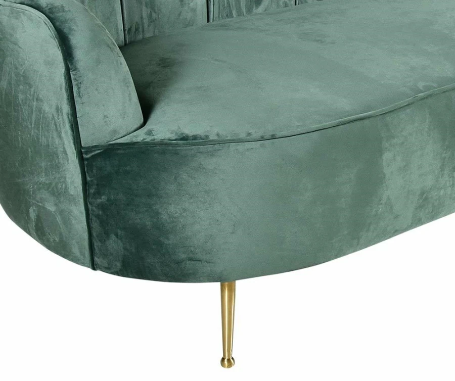 Glamour Sofa 4 zieleń