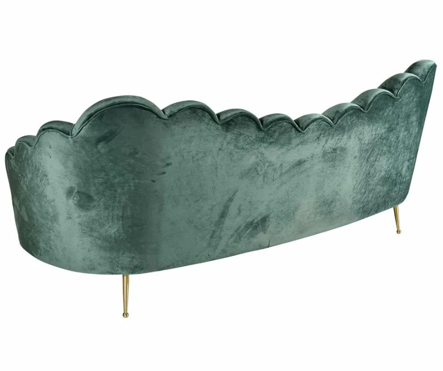 Glamour Sofa 4 zieleń