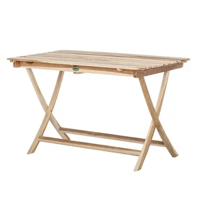 Stół składany z drewna tekowego