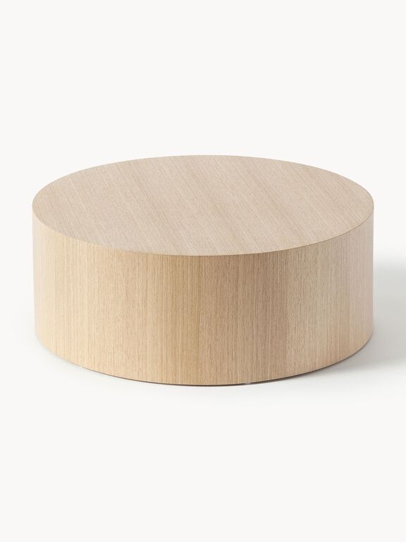 Okrągły stolik kawowy z drewna Dan (1)