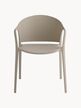 Krzesło z podłokietnikami z tworzywa sztucznego Monti, 2 szt. (1)